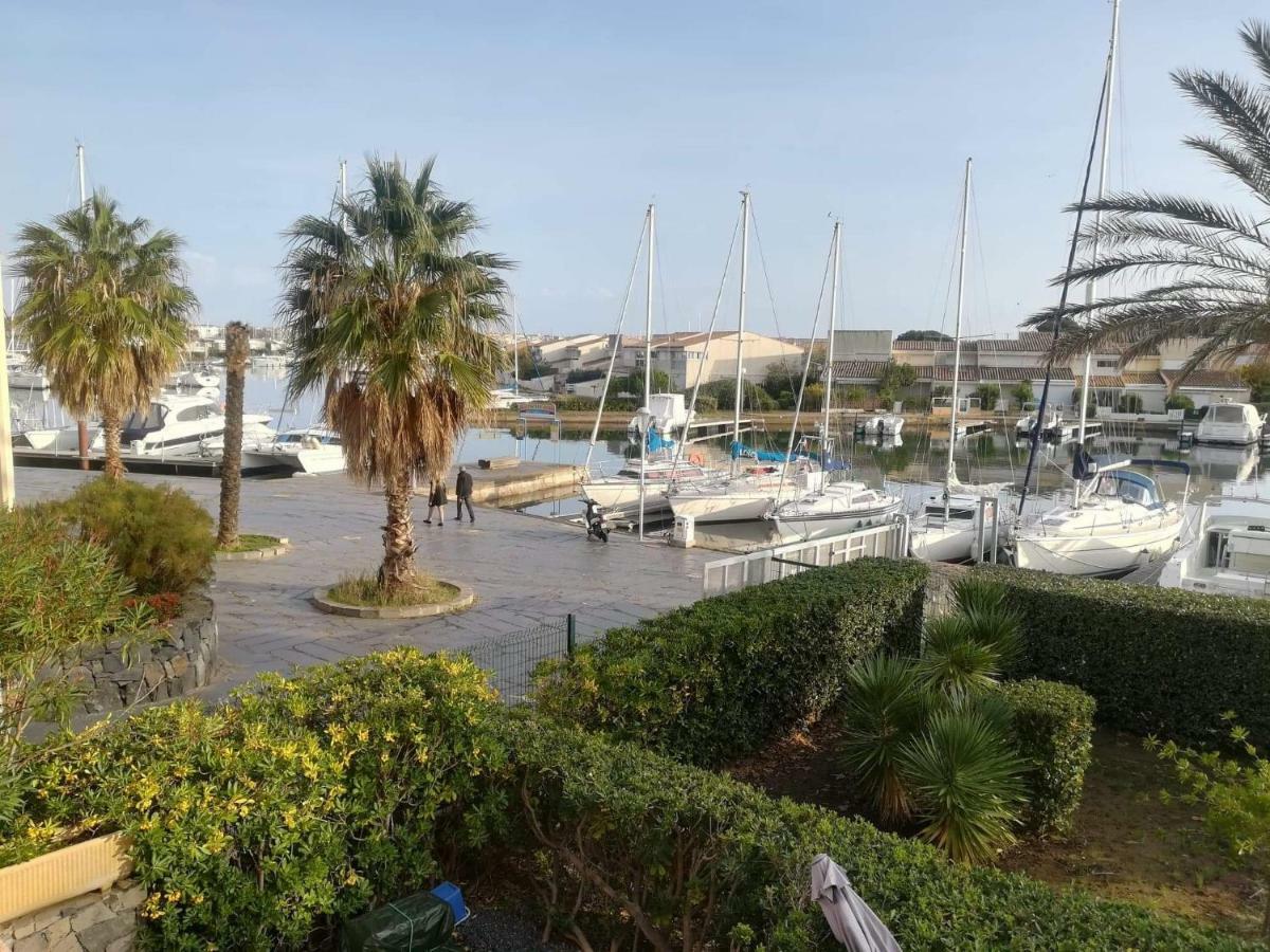 Cap Capistol Studio Le Cap D'Agde Vue Port Exteriör bild