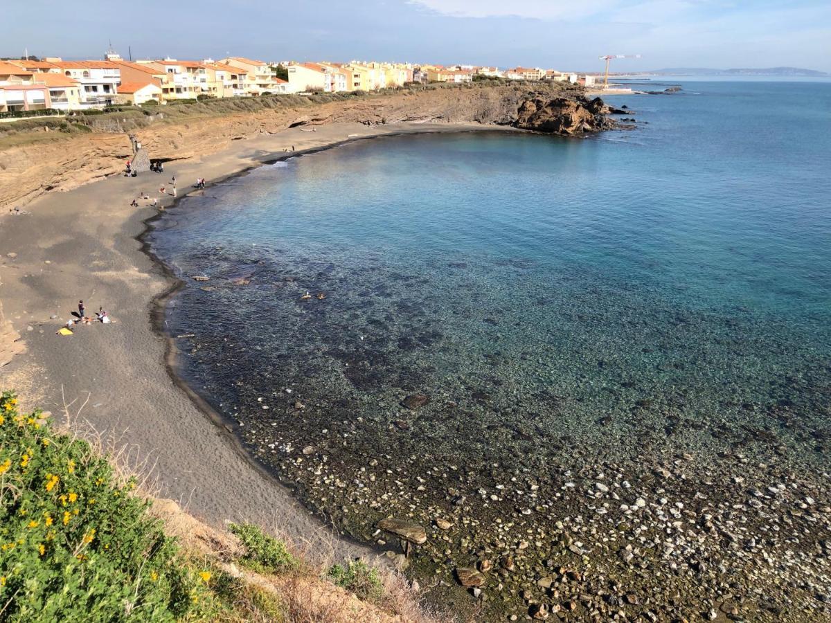 Cap Capistol Studio Le Cap D'Agde Vue Port Exteriör bild